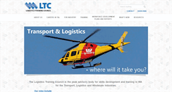 Desktop Screenshot of logisticstc.asn.au